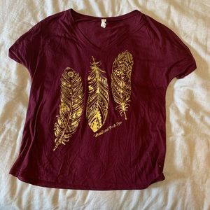 Woodland Park Zoo gold leaf shirt
